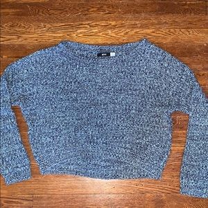 Blue Knit Sweater